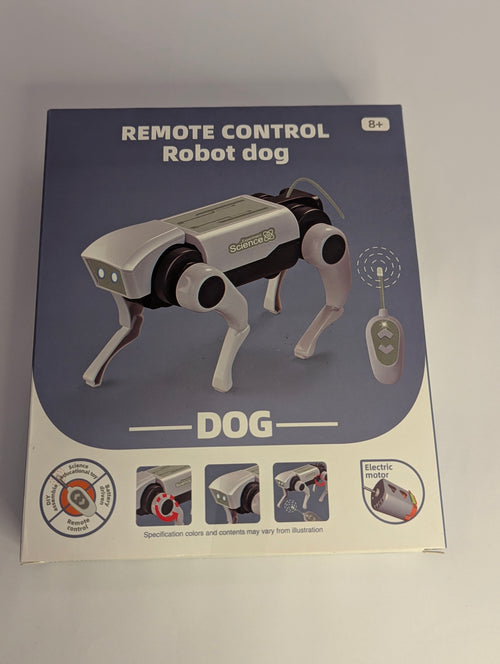 STEM DIY Remote Control Robot Dog – Educational Science Kit for Kids